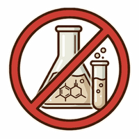 No harmful chemicals